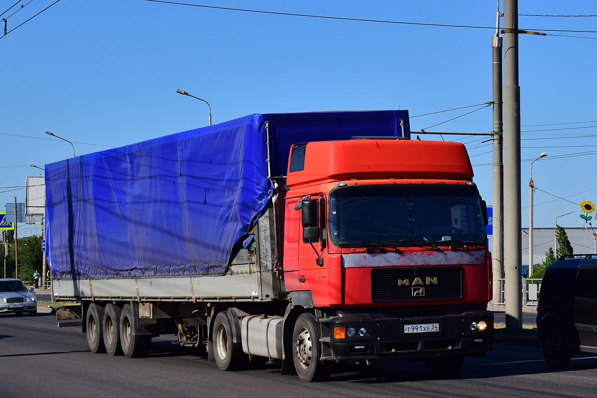 Астраханская область, № Т 991 ХЕ 34 — MAN F2000 19.414