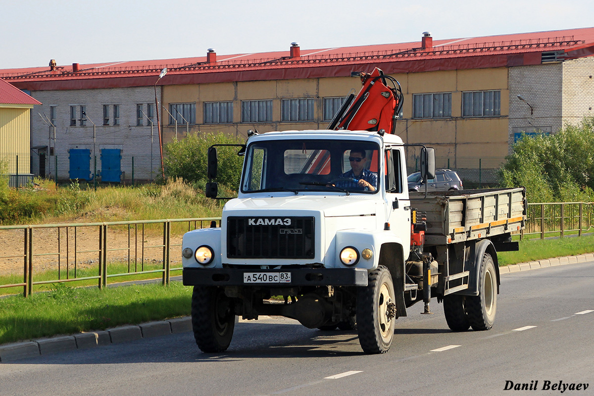 Ненецкий автономный округ, № А 540 ВС 83 — ГАЗ-33086 «Земляк»