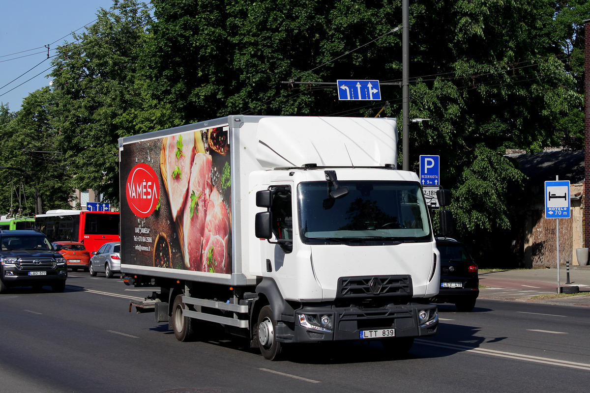 Литва, № LTT 839 — Renault D-Series