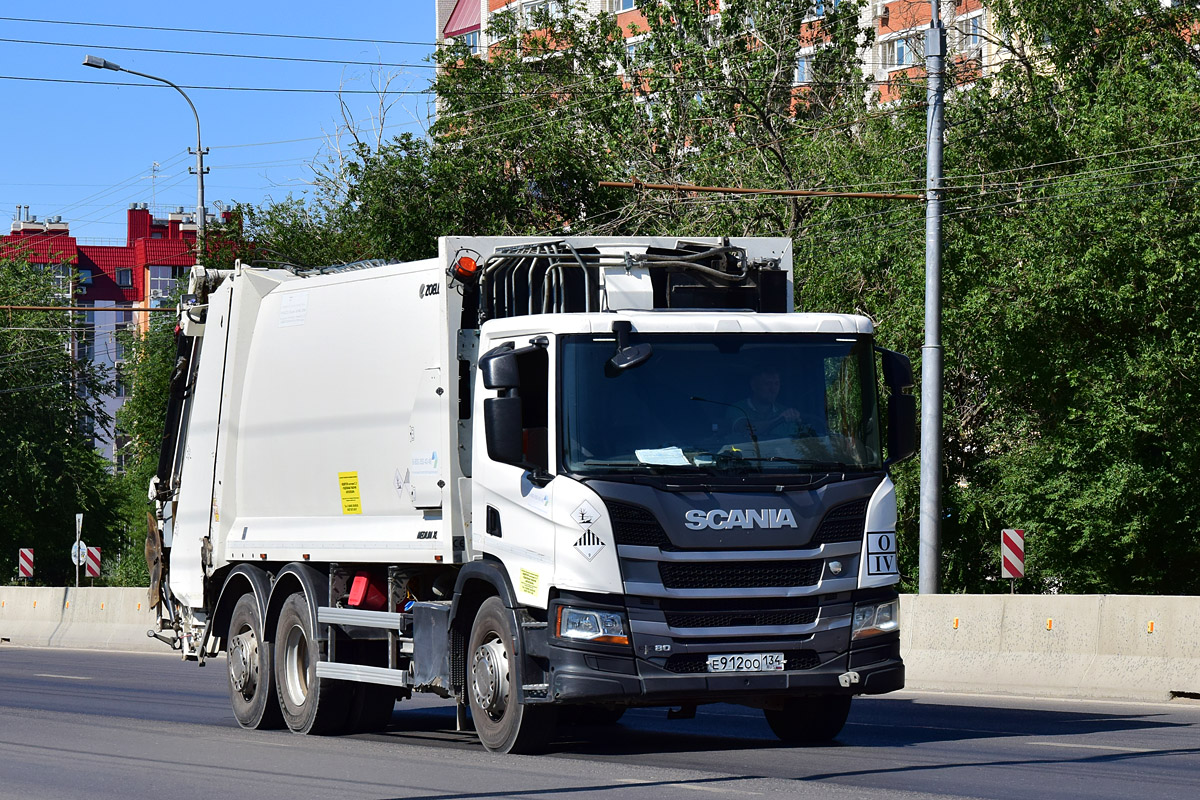 Волгоградская область, № Е 912 ОО 134 — Scania ('2016) P380