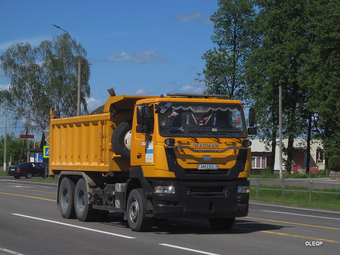 Витебская область, № АМ 2352-2 — МАЗ-MAN-6525