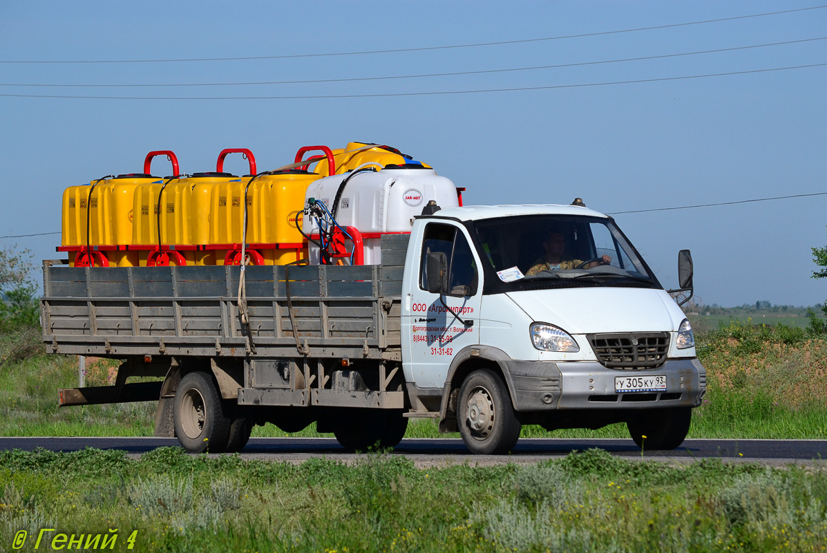 Волгоградская область, № У 305 КУ 93 — ГАЗ-331041 "Валдай"