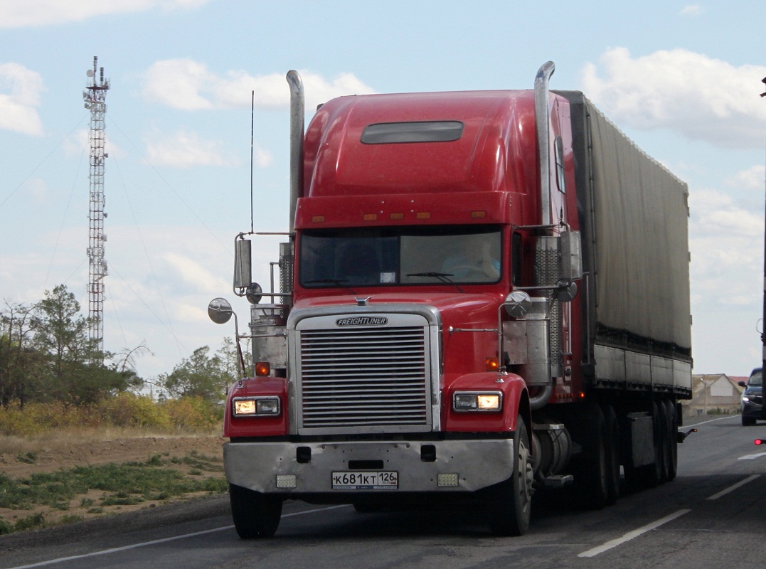 Ставропольский край, № К 681 КТ 126 — Freightliner FLD 132 Classic XL