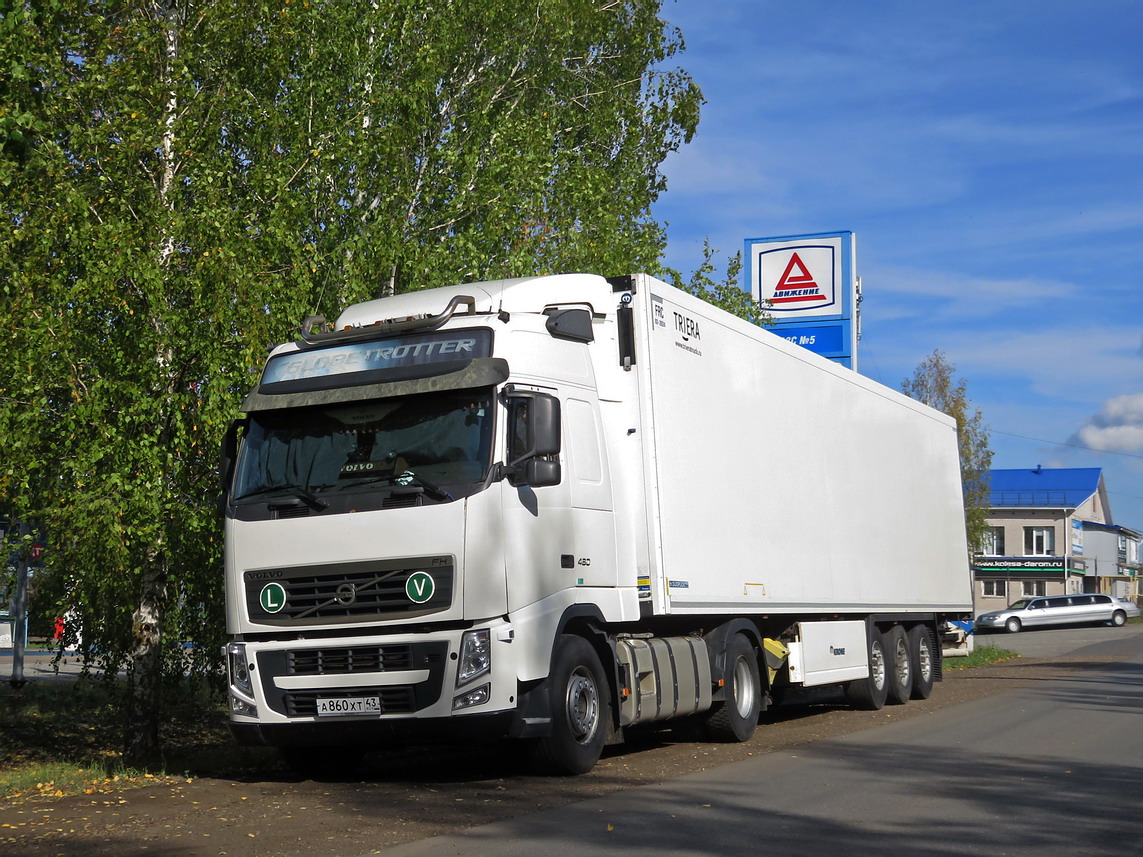 Кировская область, № А 860 ХТ 43 — Volvo ('2008) FH-Series