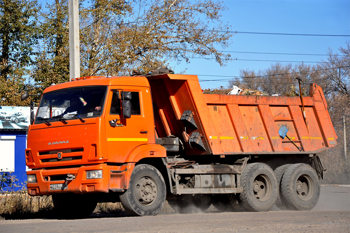 Новосибирская область, № М 229 АН 154 — КамАЗ-65115-A4