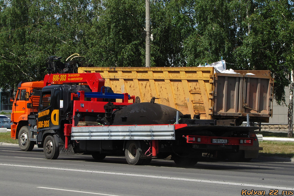 Алтайский край, № У 181 ХР 22 — Hino Ranger