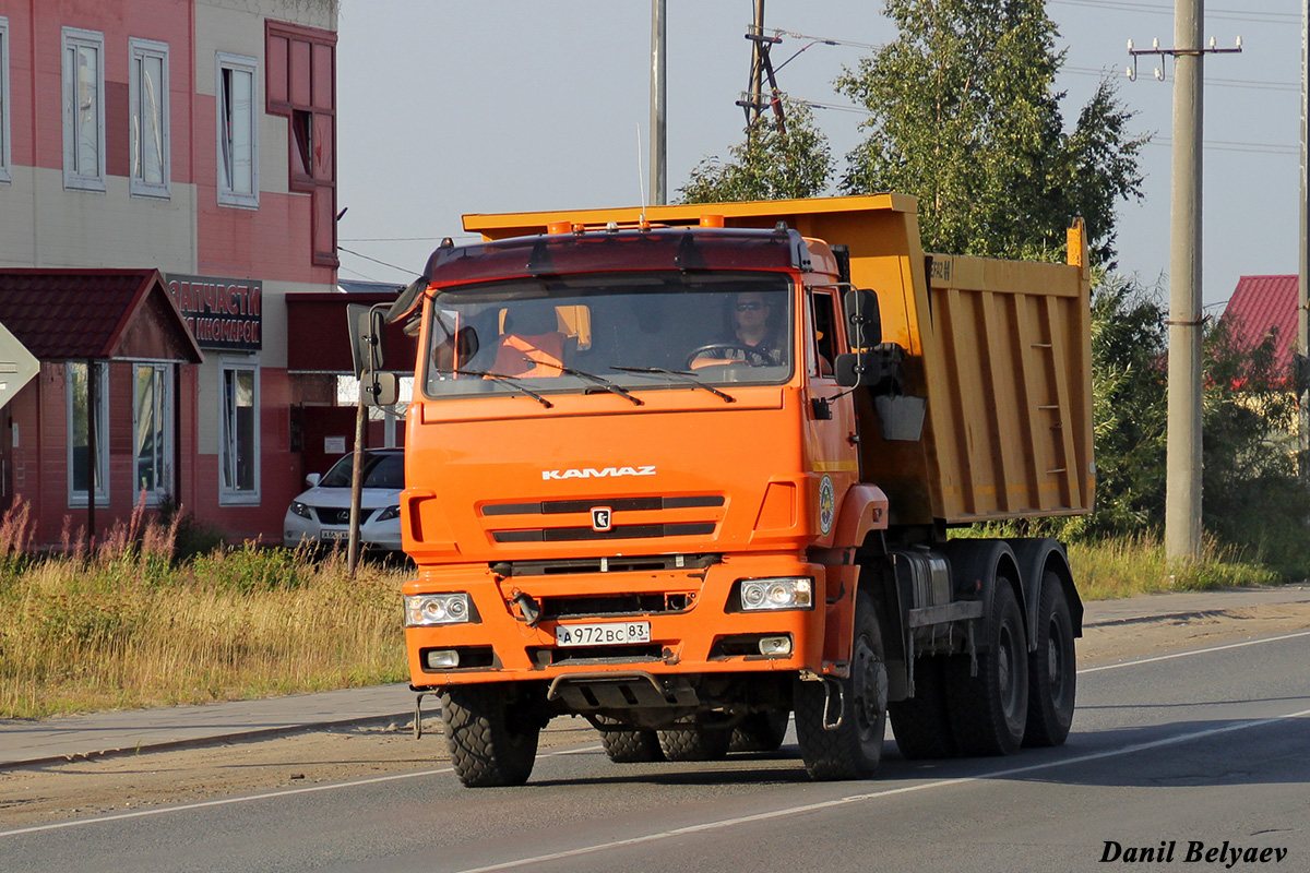 Ненецкий автономный округ, № А 972 ВС 83 — КамАЗ-6522-43