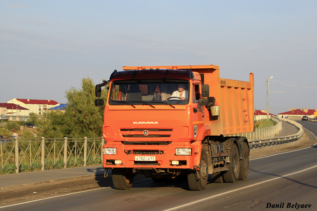 Ненецкий автономный округ, № А 182 СВ 83 — КамАЗ-6522-43