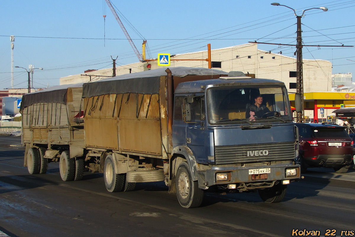 Алтайский край, № Р 075 КК 22 — IVECO TurboStar