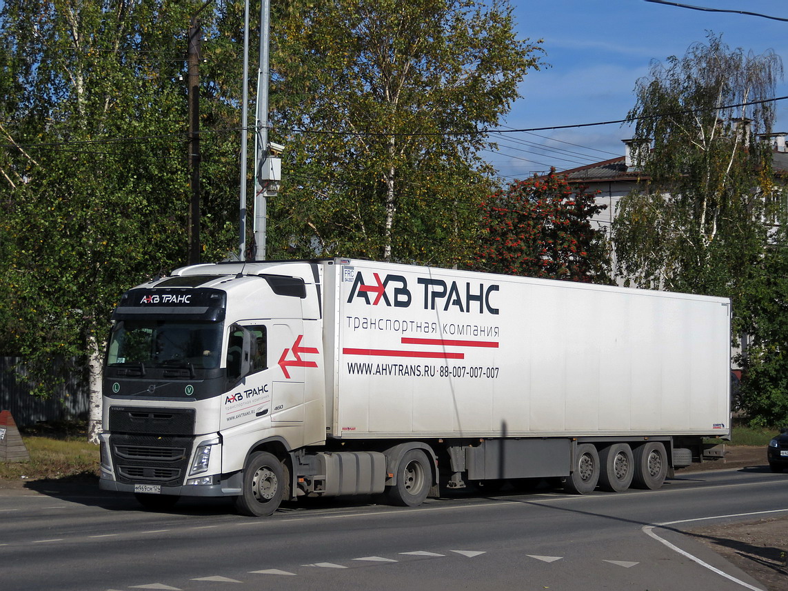 Красноярский край, № М 969 СМ 124 — Volvo ('2012) FH.460 [X9P]