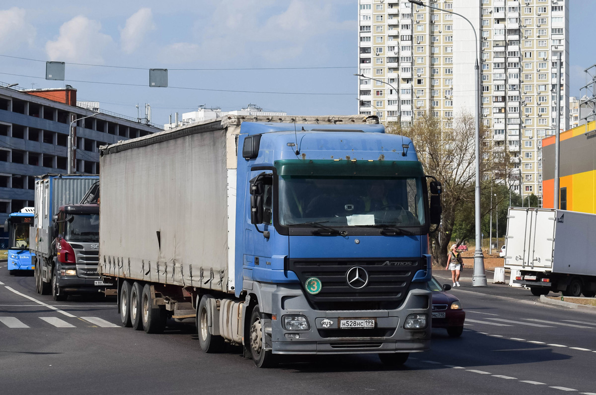 Москва, № Н 528 НС 199 — Mercedes-Benz Actros ('2003) 1844