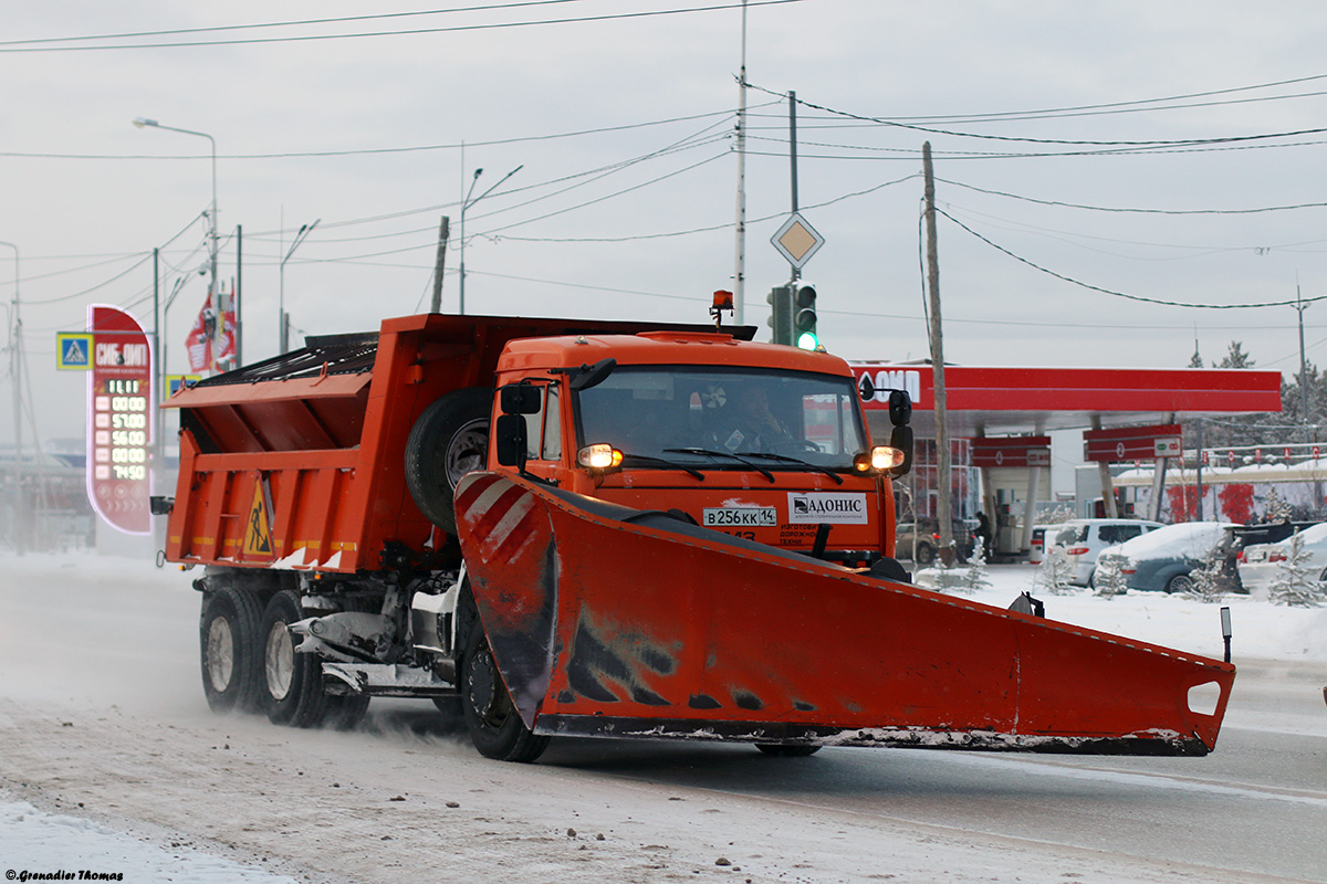 Саха (Якутия), № В 256 КК 14 — КамАЗ-65115-62