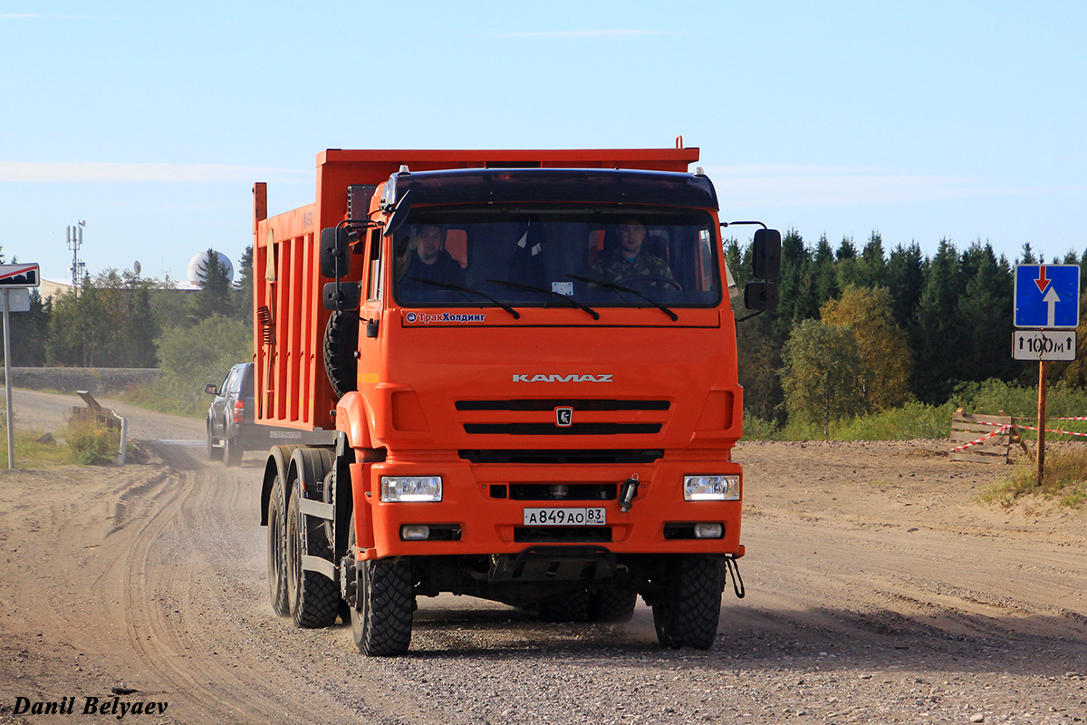 Ненецкий автономный округ, № А 849 АО 83 — КамАЗ-6522-53