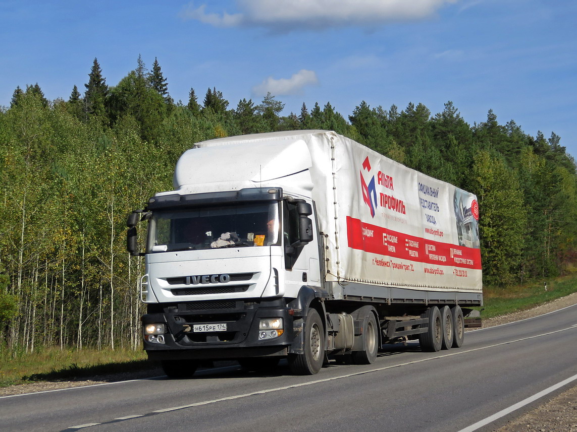 Челябинская область, № Н 615 РЕ 174 — IVECO Stralis ('2007)