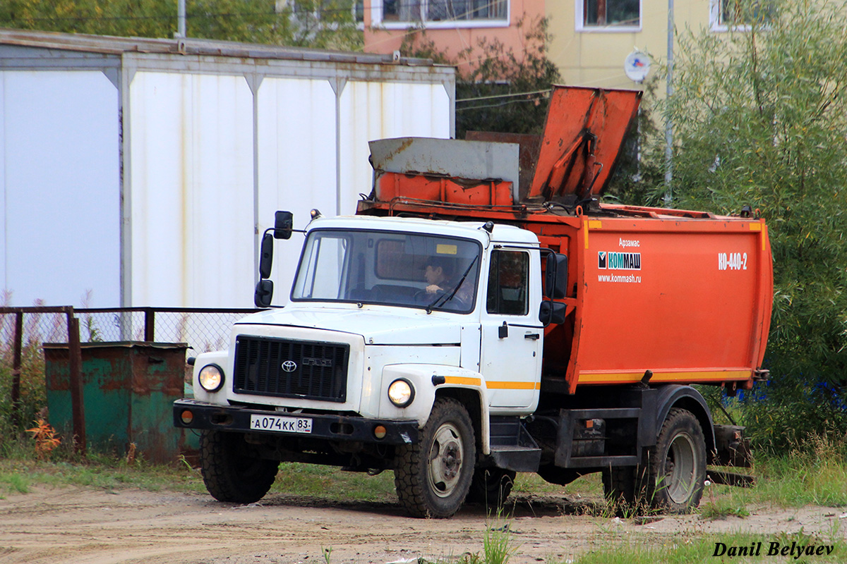 Ненецкий автономный округ, № А 074 КК 83 — ГАЗ-3309