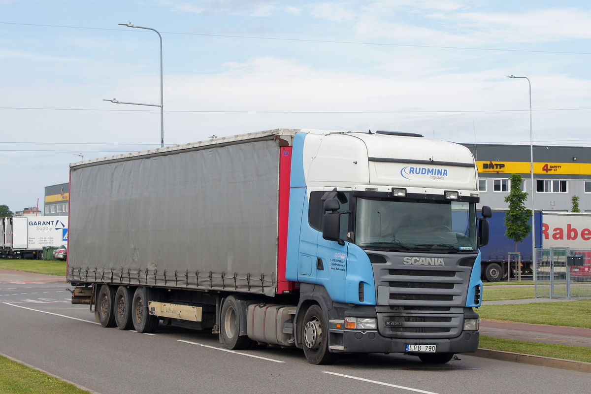 Литва, № LPD 790 — Scania ('2004) R420