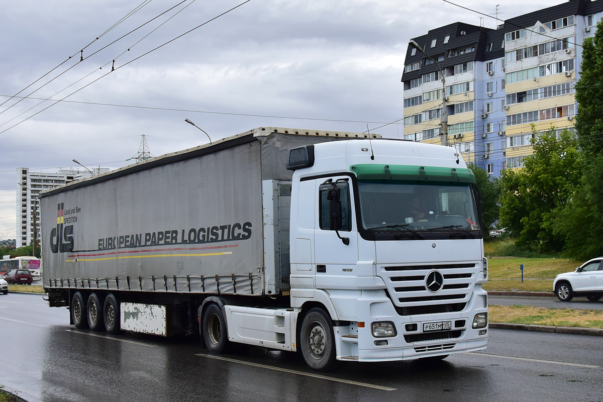 Дагестан, № Р 651 МТ 05 — Mercedes-Benz Actros ('2003) 1850