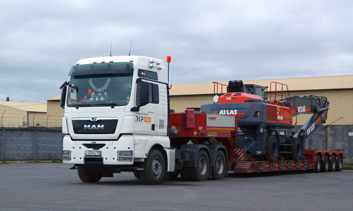 Санкт-Петербург, № К 459 ВВ 198 — MAN TGX ('2007) 33.540