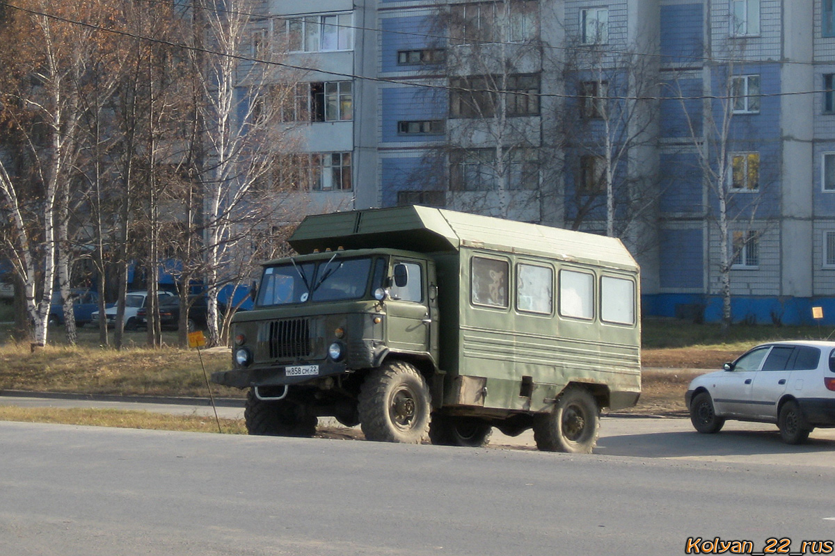 Алтайский край, № М 858 СМ 22 — ГАЗ-66-11