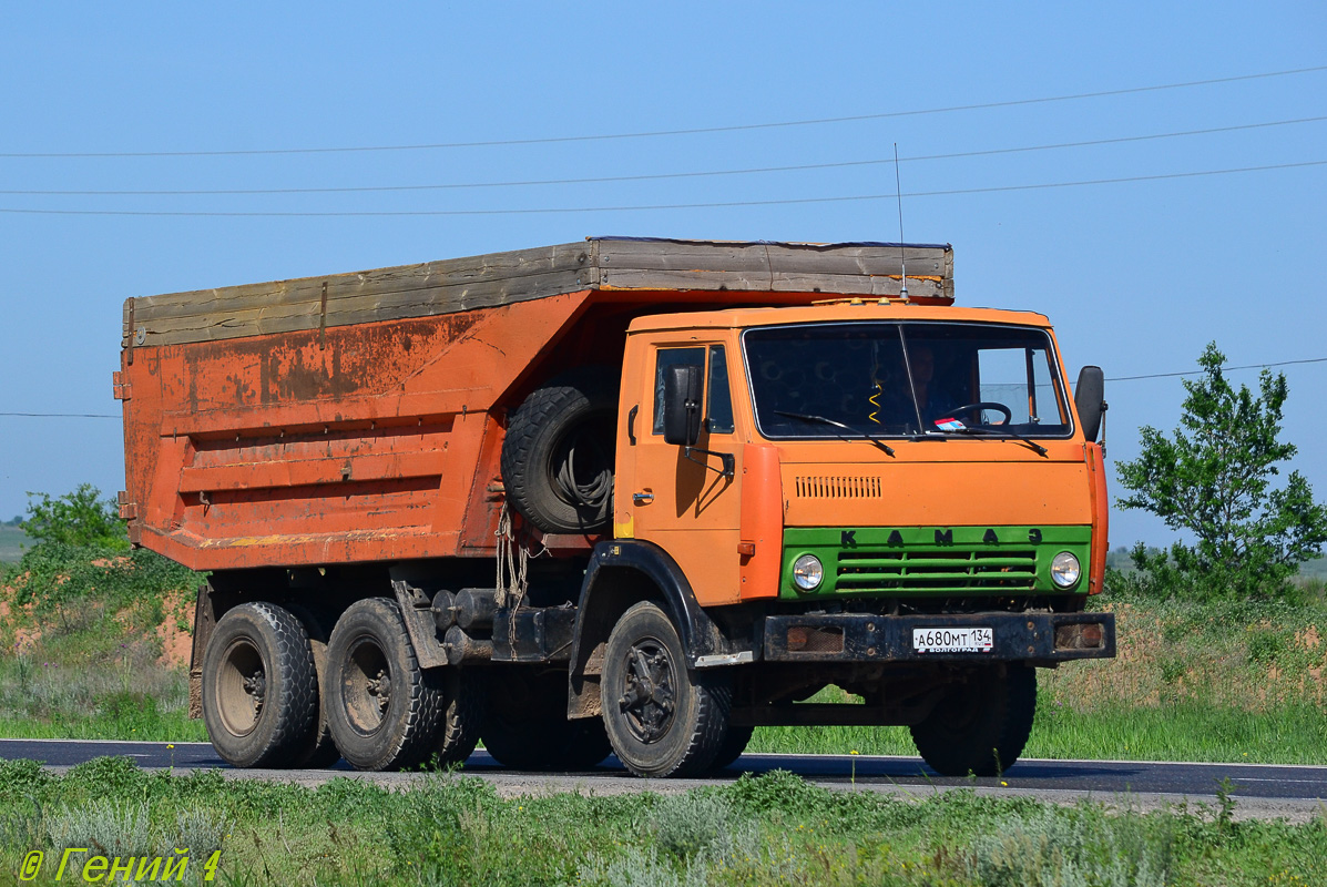 Волгоградская область, № А 680 МТ 134 — КамАЗ-55111 [551110]