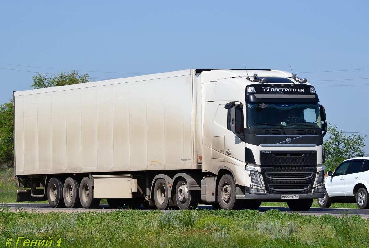 Волгоградская область, № В 822 РК 134 — Volvo ('2012) FH.460 [X9P]