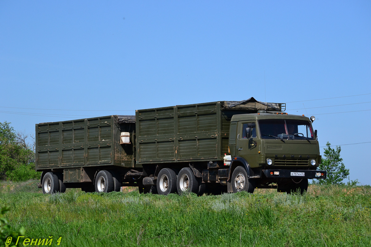 Волгоградская область, № В 757 КН 34 — КамАЗ-5320