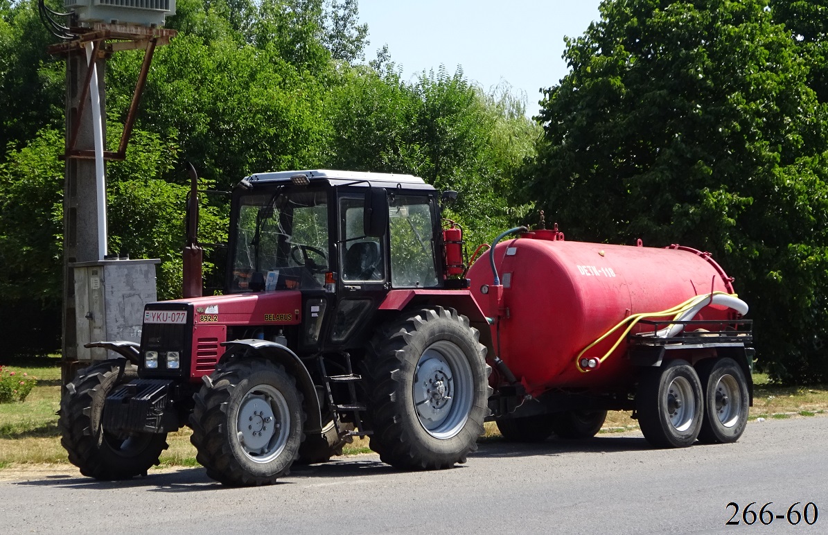 Венгрия, № YKU-077 — Беларус-892.2