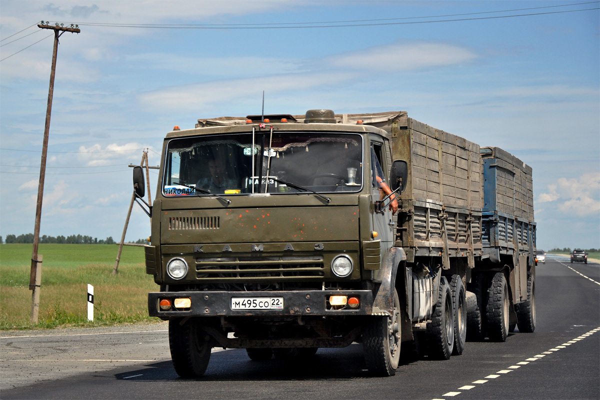 Алтайский край, № М 495 СО 22 — КамАЗ-53212