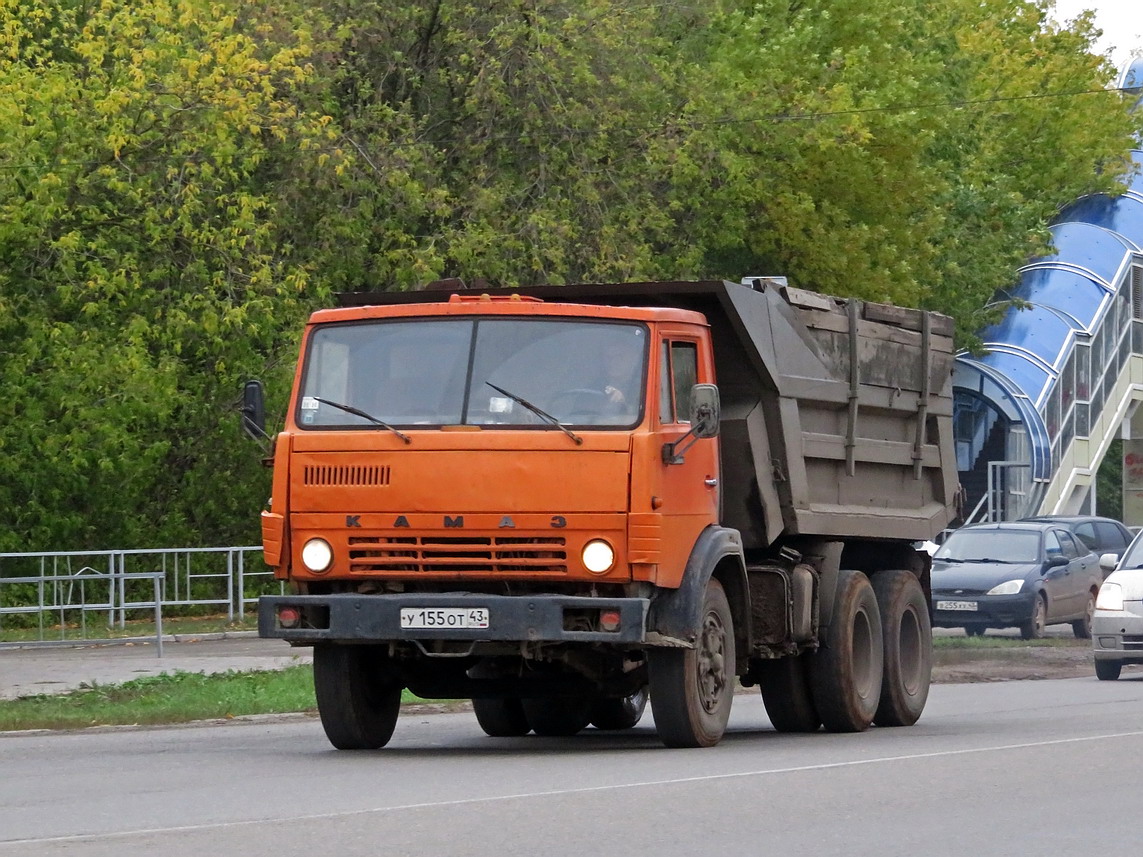 Кировская область, № У 155 ОТ 43 — КамАЗ-55111 [551110]