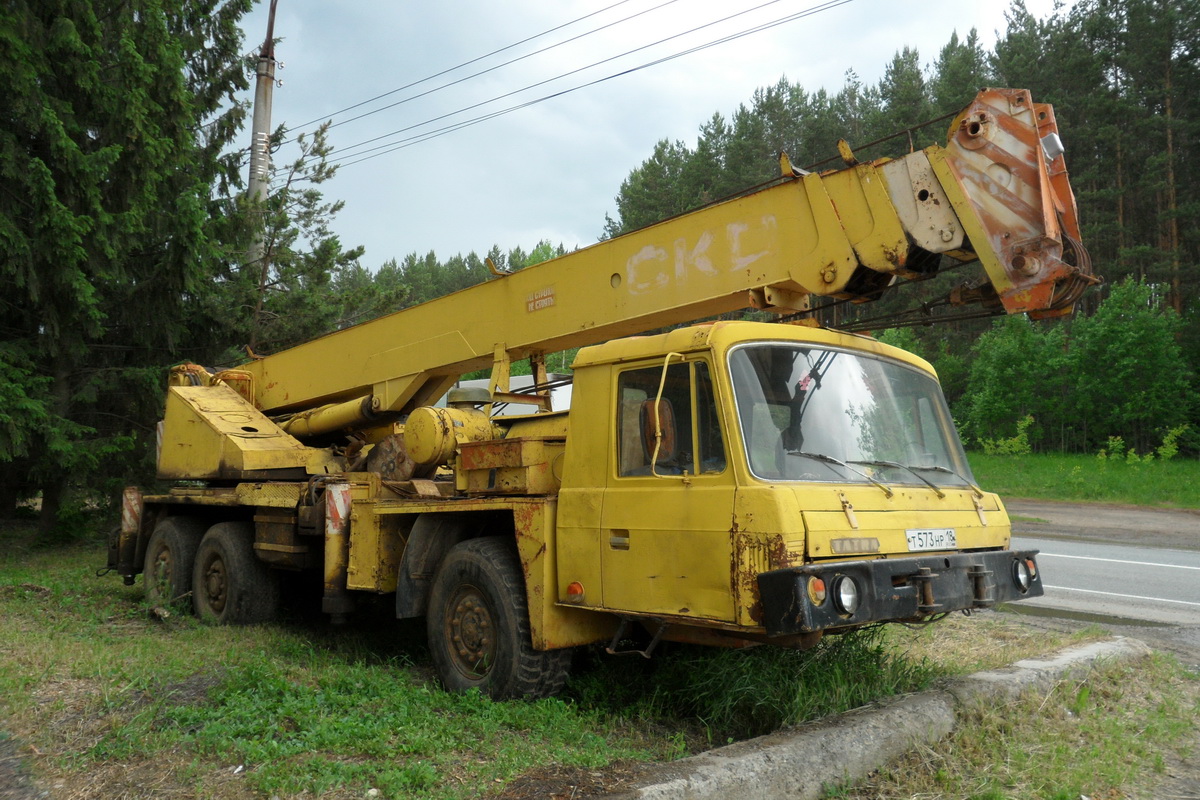 Удмуртия, № Т 573 НР 18 — Tatra 815 PJ