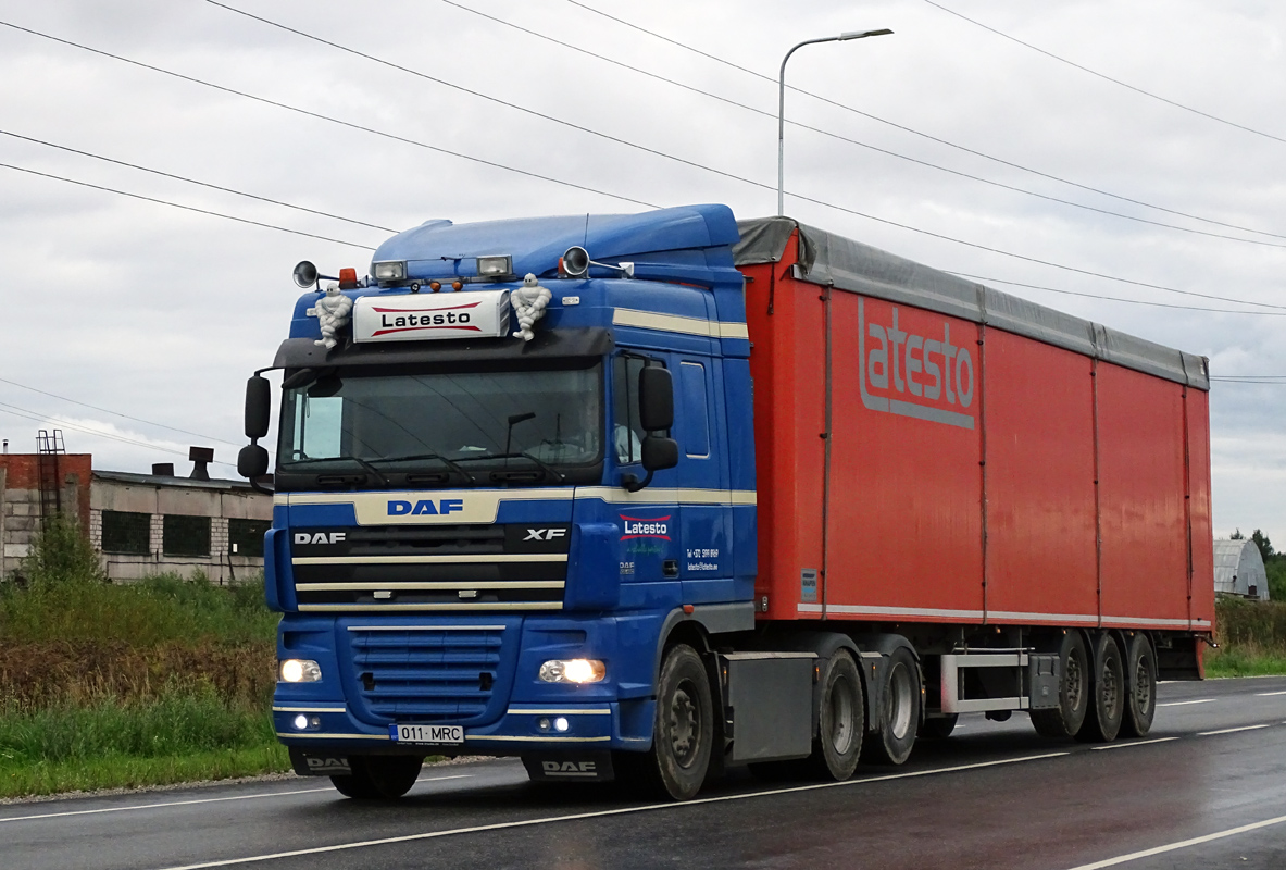 Эстония, № 011 MRC — DAF XF105 FTS