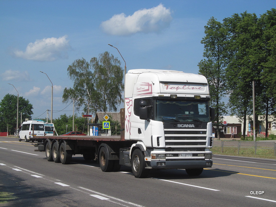 Витебская область, № АІ 6717-2 — Scania ('1996) R124L