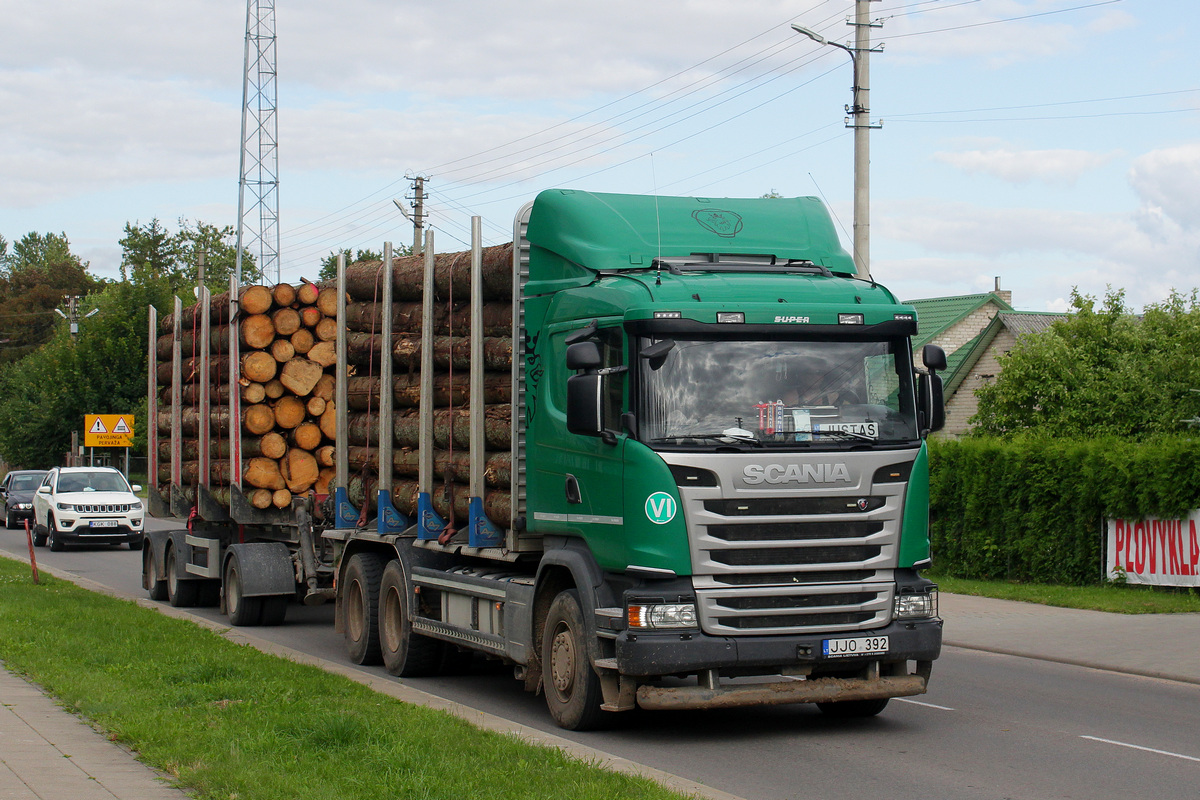 Литва, № JJO 392 — Scania ('2013, общая модель)