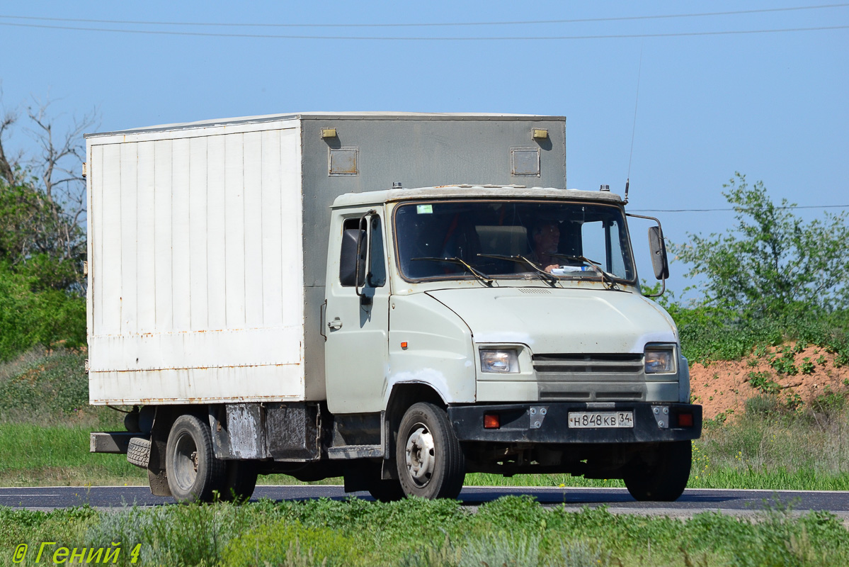 Волгоградская область, № Н 848 КВ 34 — ЗИЛ-5301 "Бычок"(общая модель)