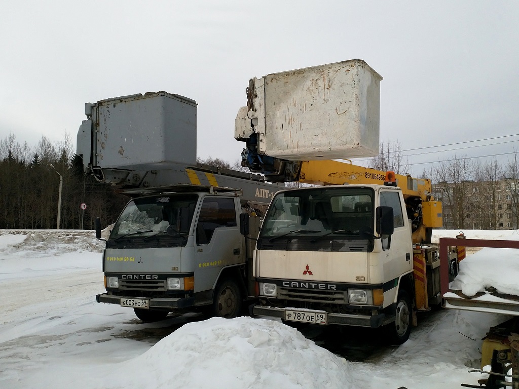 Тверская область, № Р 787 ОЕ 69 — Mitsubishi Fuso Canter