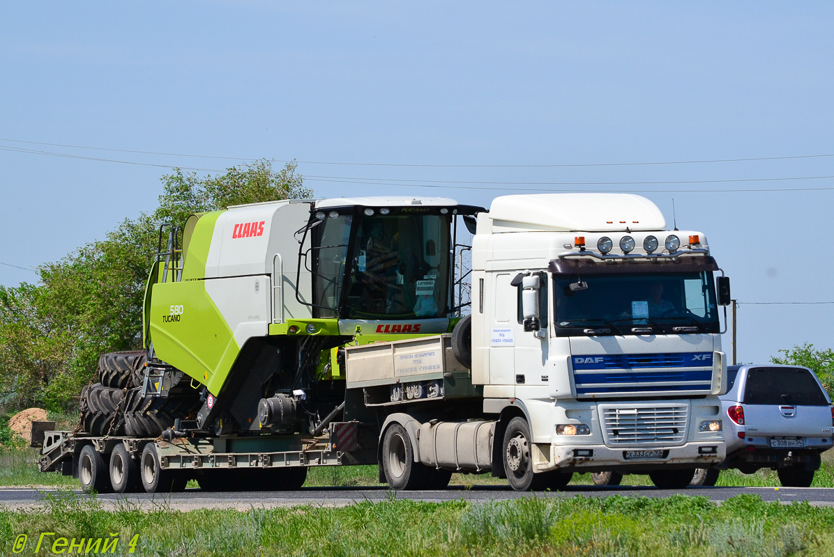 Краснодарский край, № Х 333 СР 93 — DAF XF95 FT