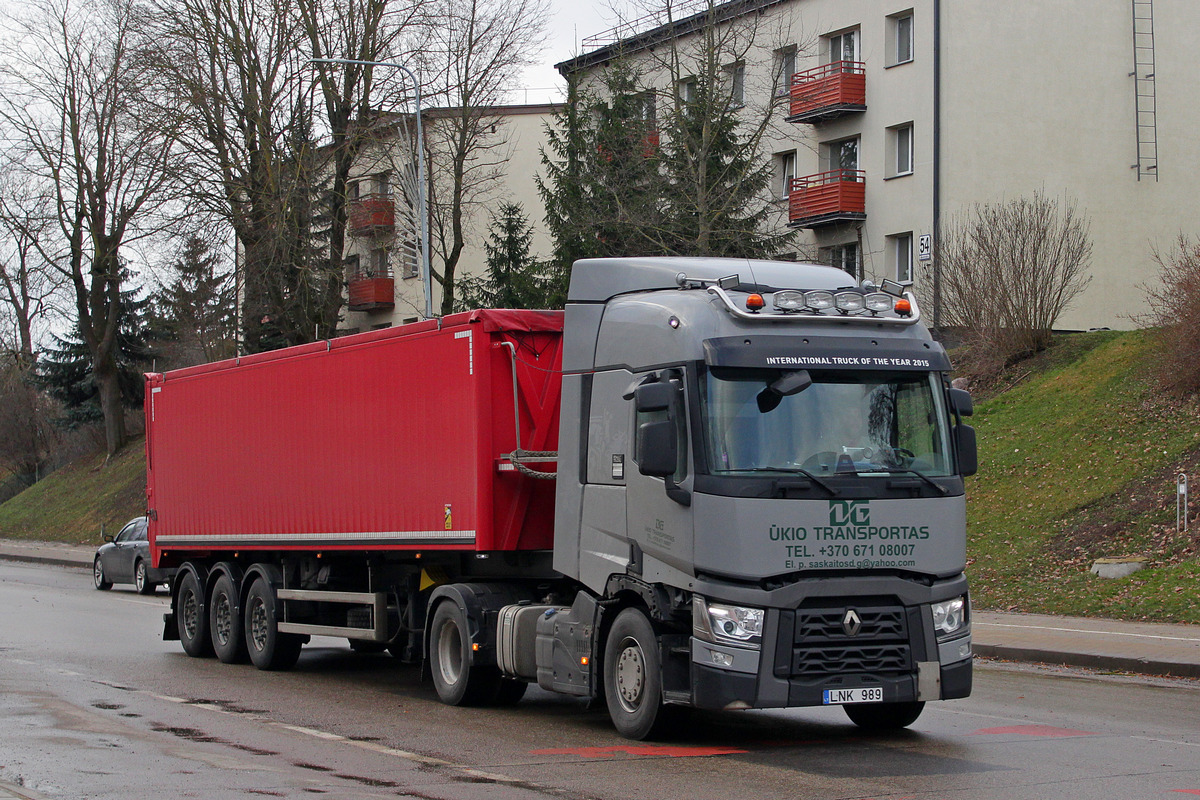 Литва, № LNK 989 — Renault T-Series ('2013)