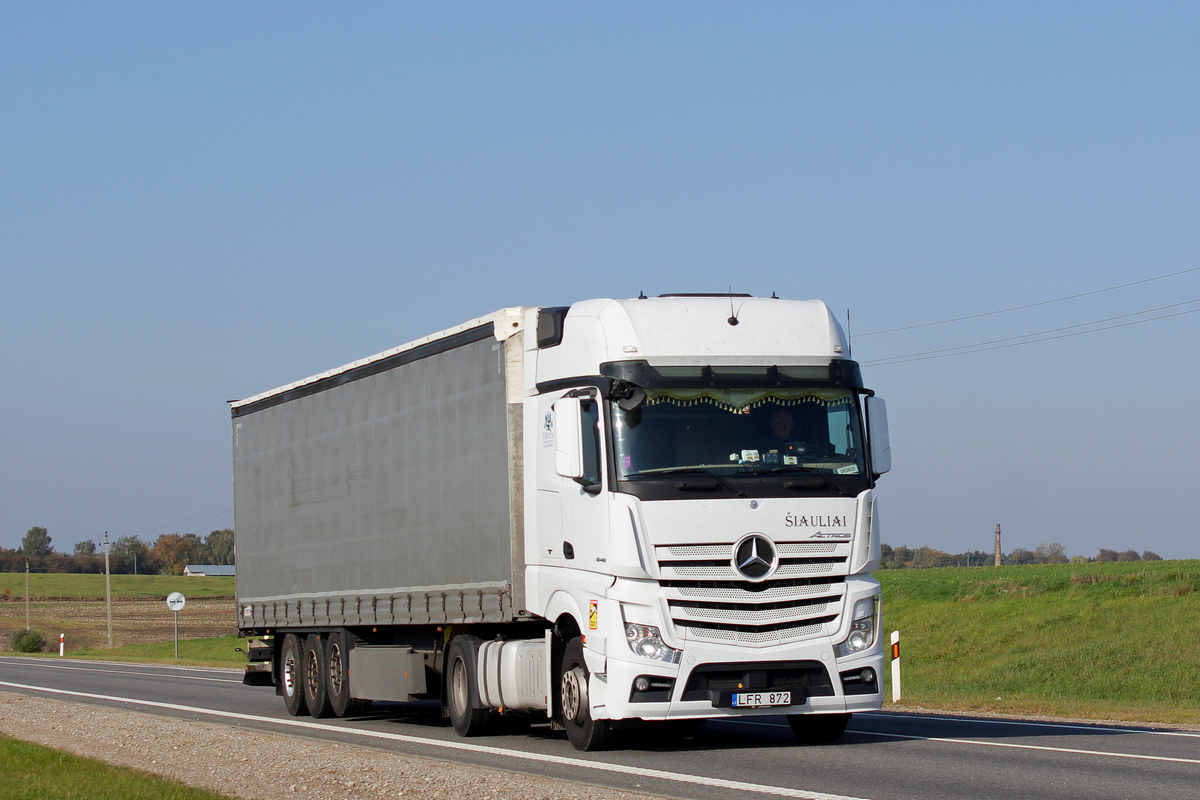 Литва, № LFR 872 — Mercedes-Benz Actros ('2011) 1848