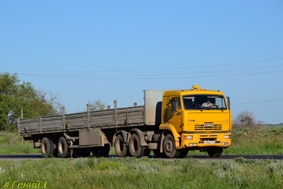 Волгоградская область, № Е 782 КР 134 — КамАЗ-65116 [651160]