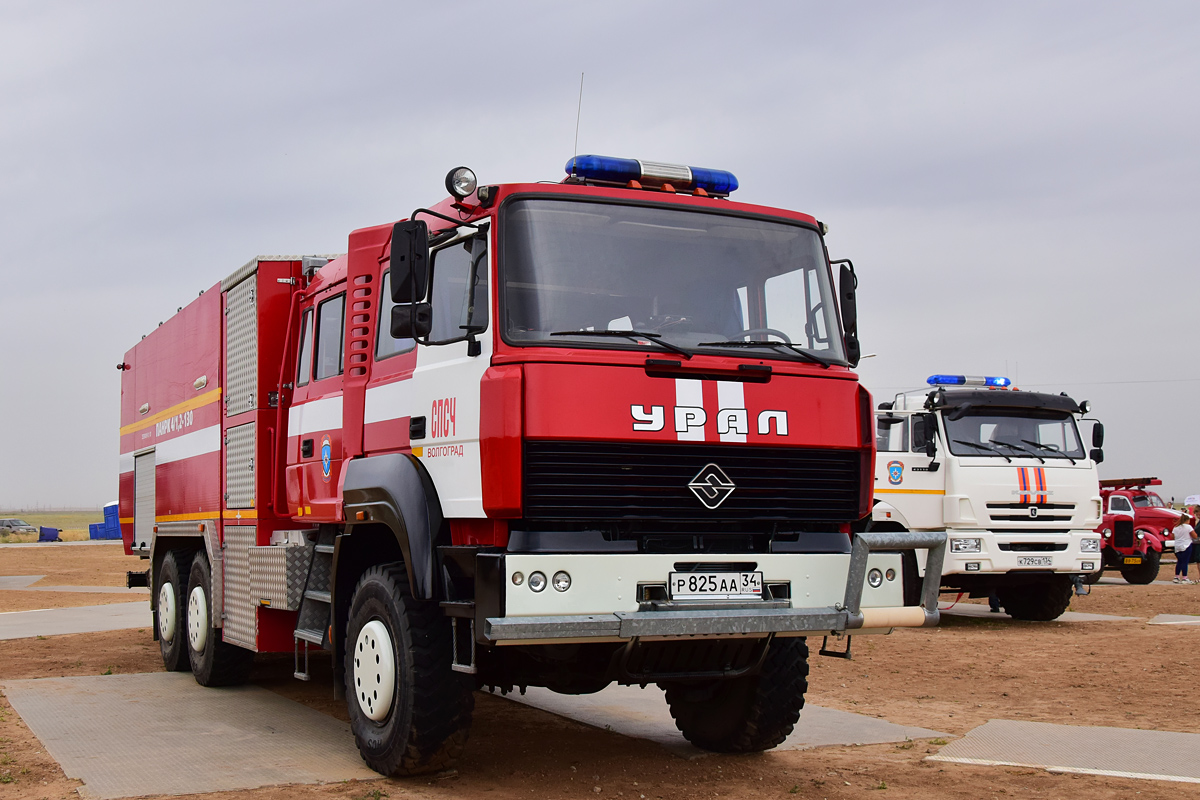 Волгоградская область, № Р 825 АА 34 — Урал-6370; Транспорт силовых ведомств РФ — Военно-технический форум "Армия-2022"