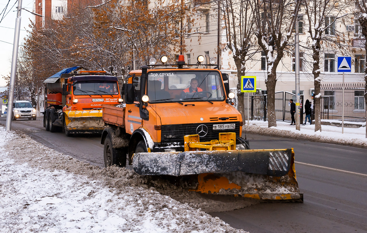 Башкортостан, № В 185 УВ 02 — Mercedes-Benz Unimog U1400