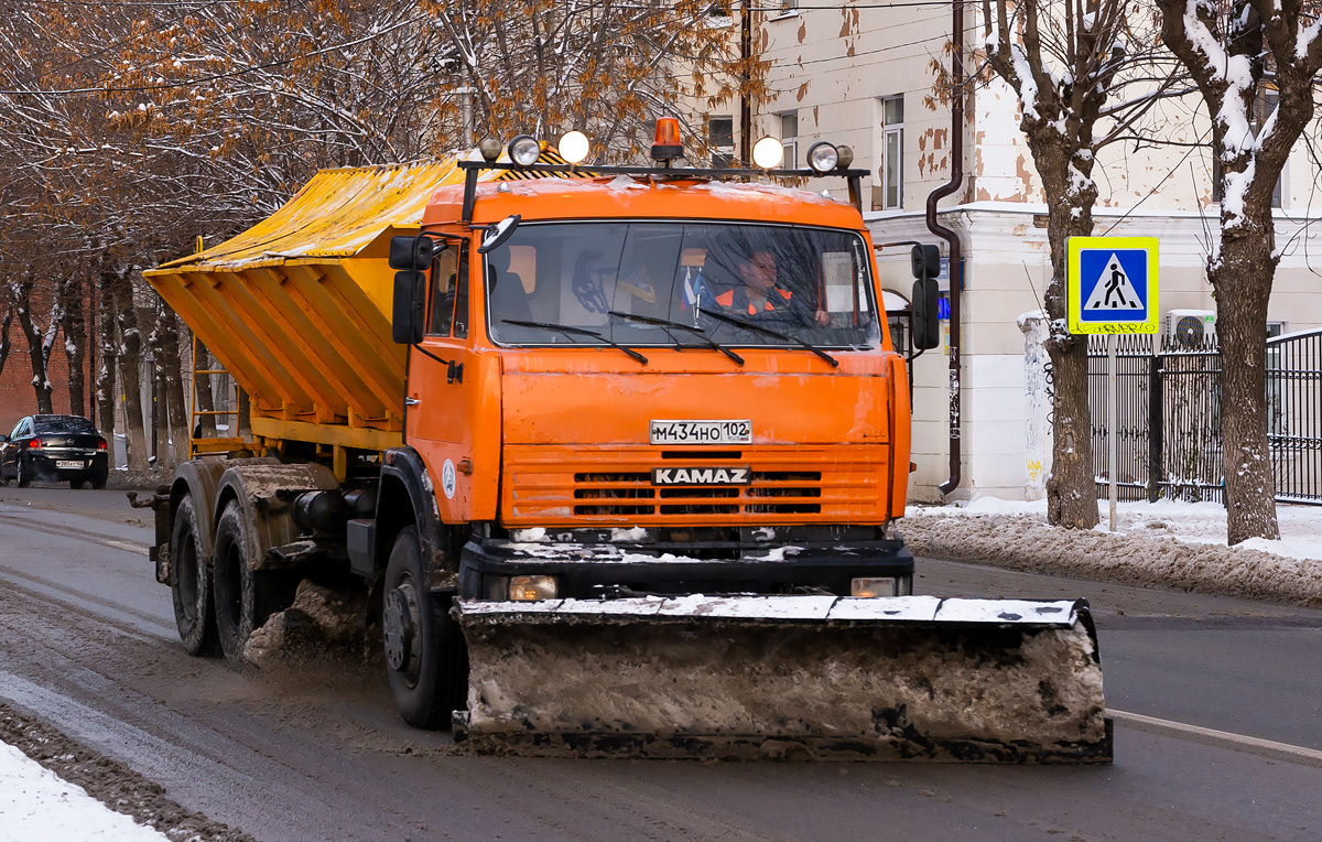 Башкортостан, № М 434 НО 102 — КамАЗ-65115-D3