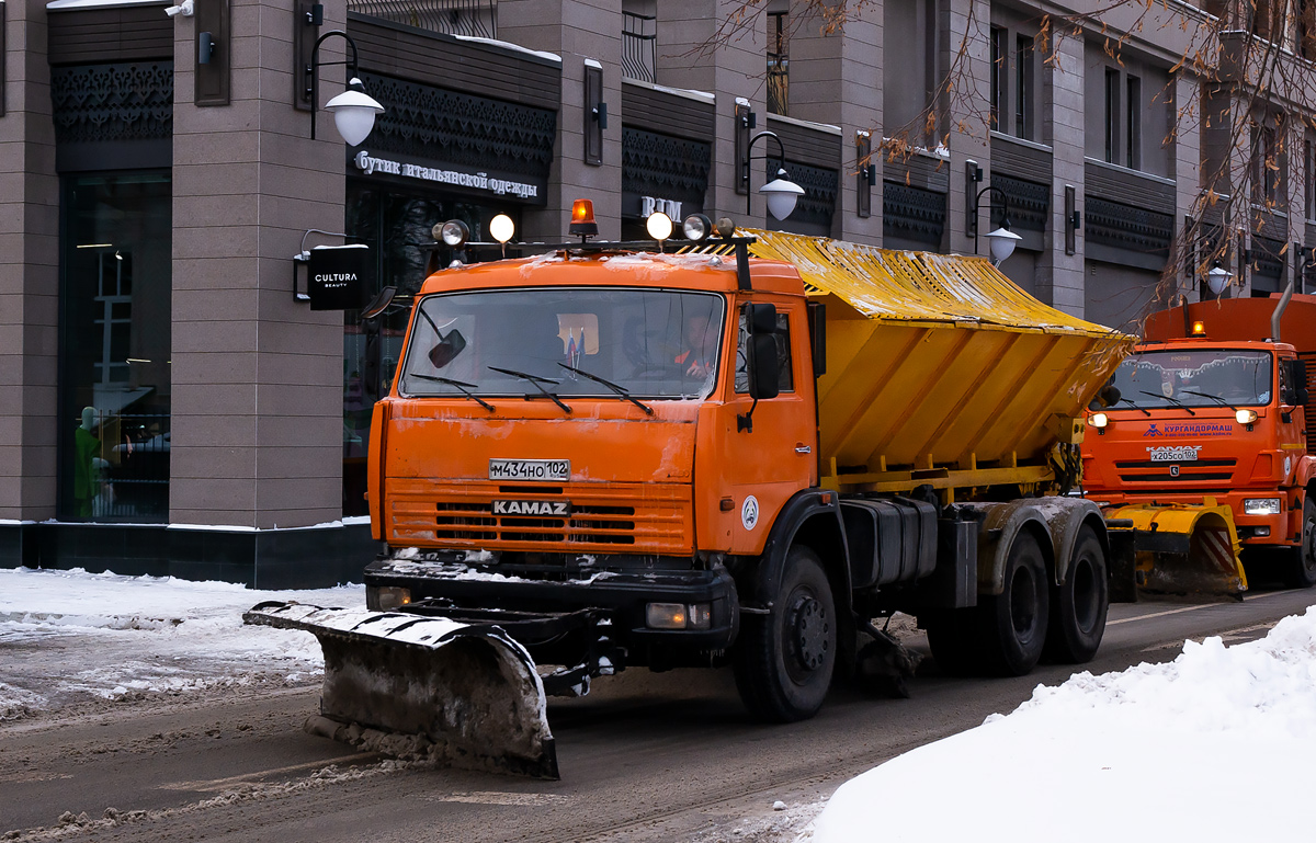 Башкортостан, № М 434 НО 102 — КамАЗ-65115-D3