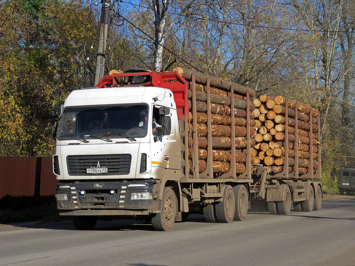 Кировская область, № Т 174 УА 43 — МАЗ-6312B9