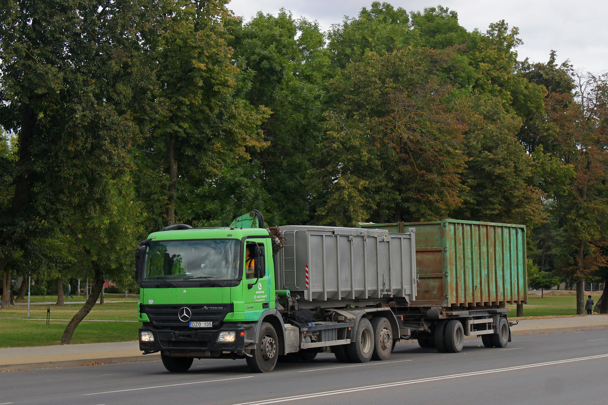 Литва, № DZO 105 — Mercedes-Benz Actros ('2003) 2536