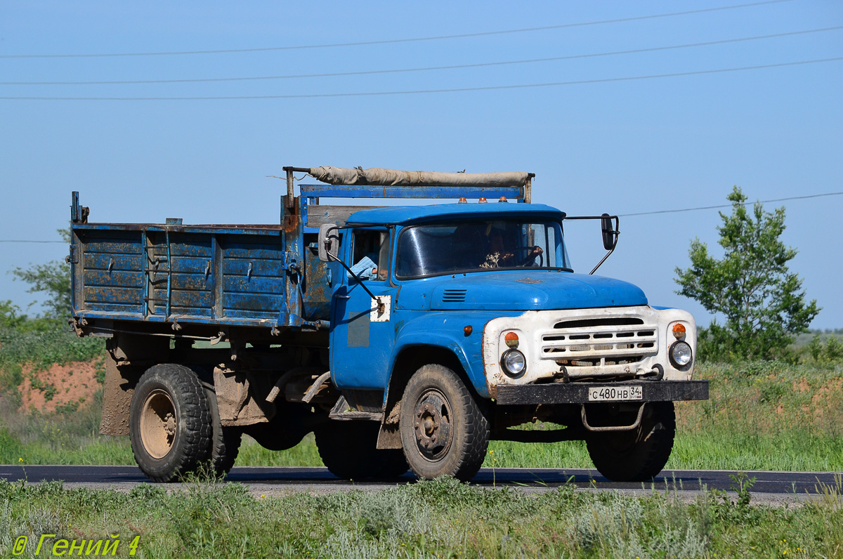 Волгоградская область, № С 480 НВ 34 — ЗИЛ-495710