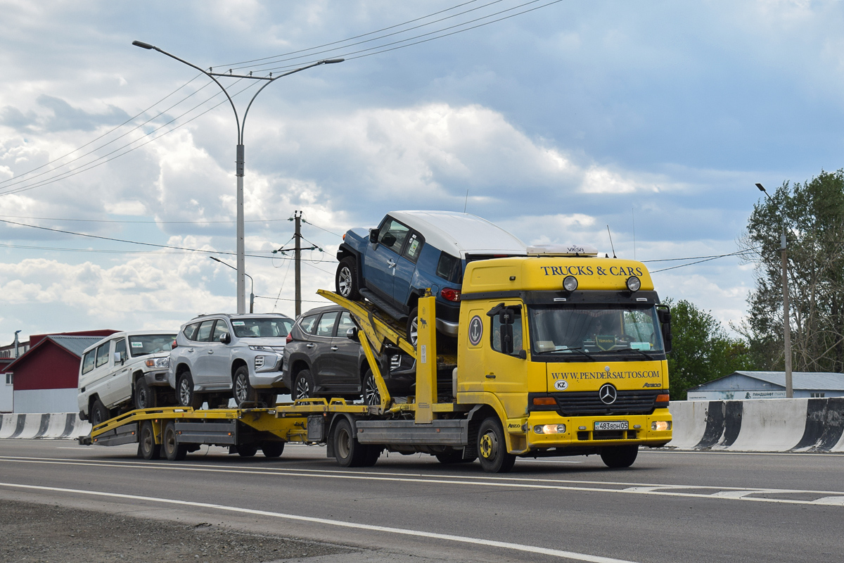 Алматинская область, № 483 BDH 05 — Mercedes-Benz Atego 1023