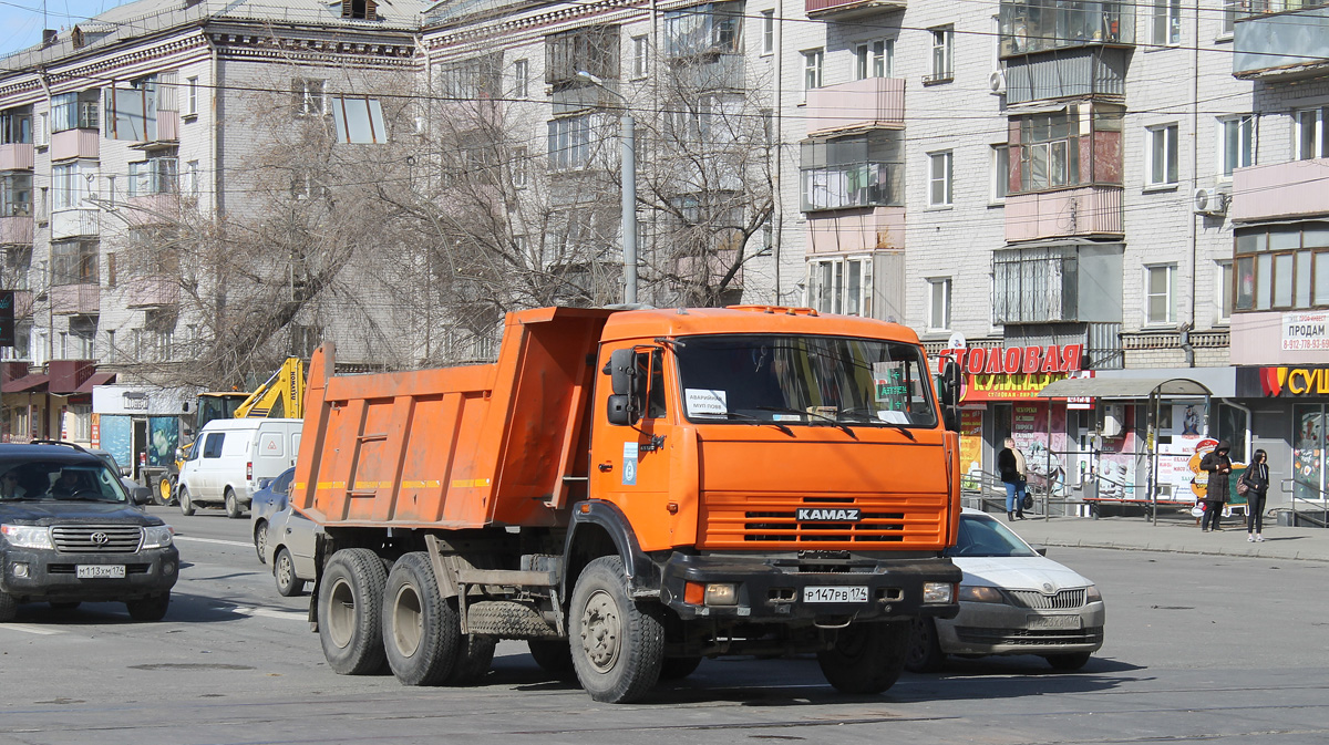 Челябинская область, № Р 147 РВ 174 — КамАЗ-65115-62