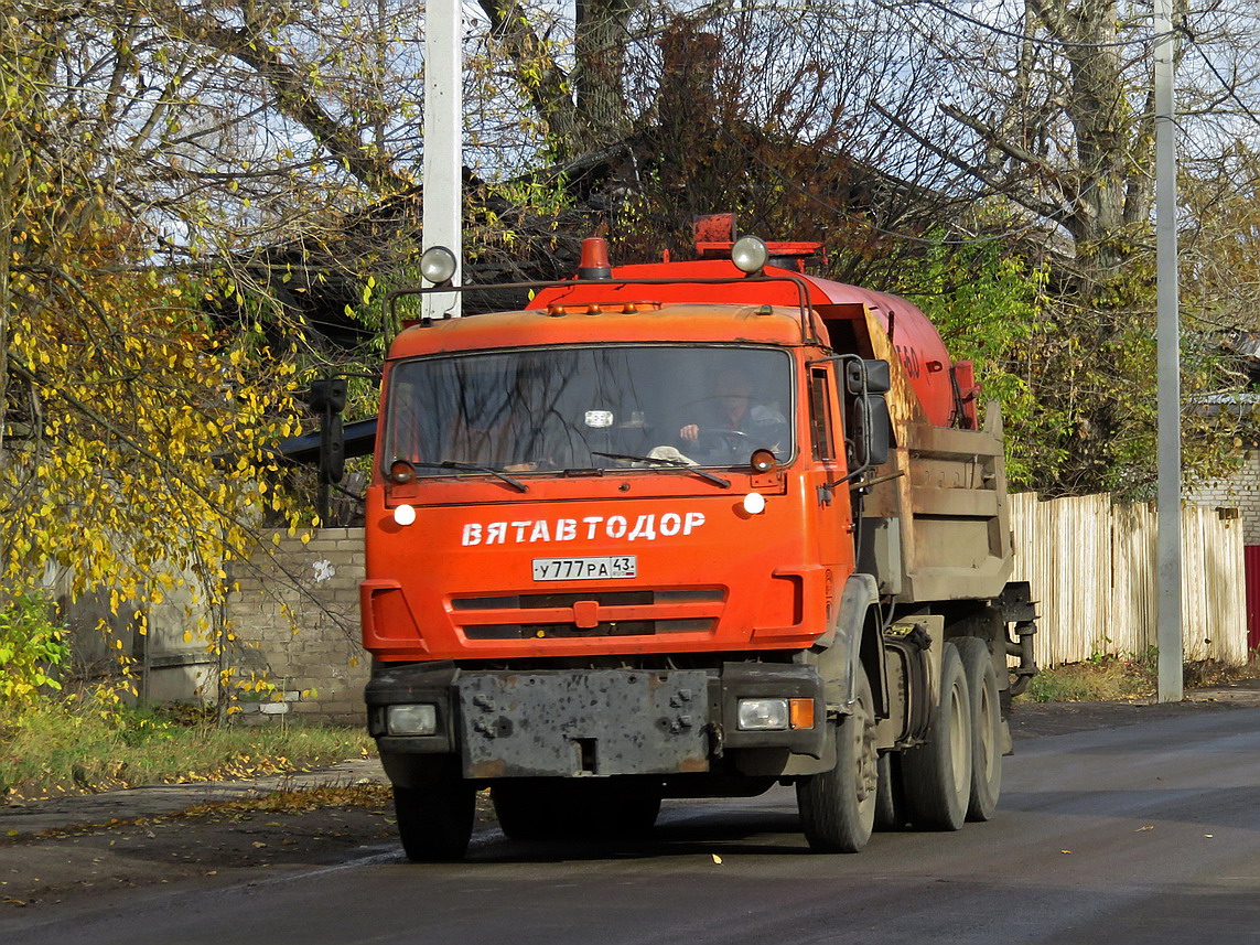 Кировская область, № У 777 РА 43 — КамАЗ-55111-15 [55111R]