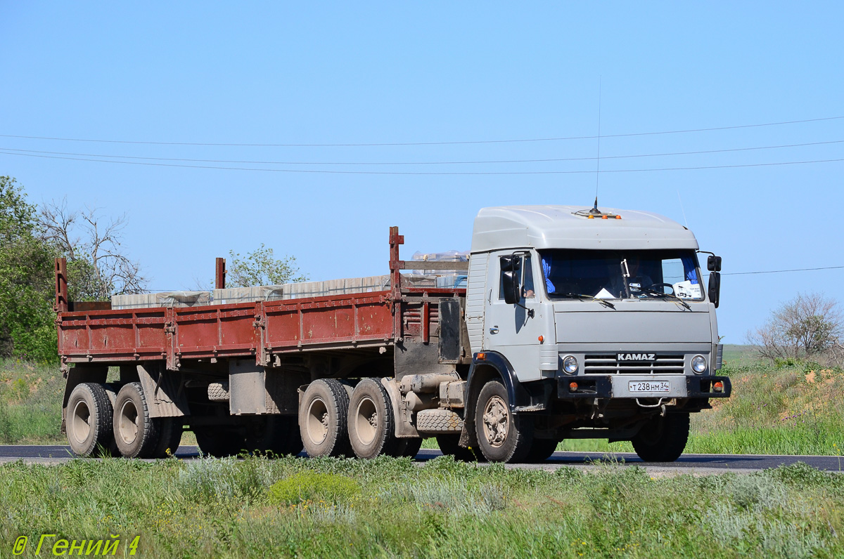 Волгоградская область, № Т 238 НМ 34 — КамАЗ-5410